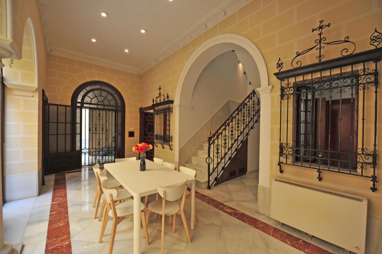 Palacio Centro Terraza 8 Dormitorios Jerez de la Frontera Bagian luar foto