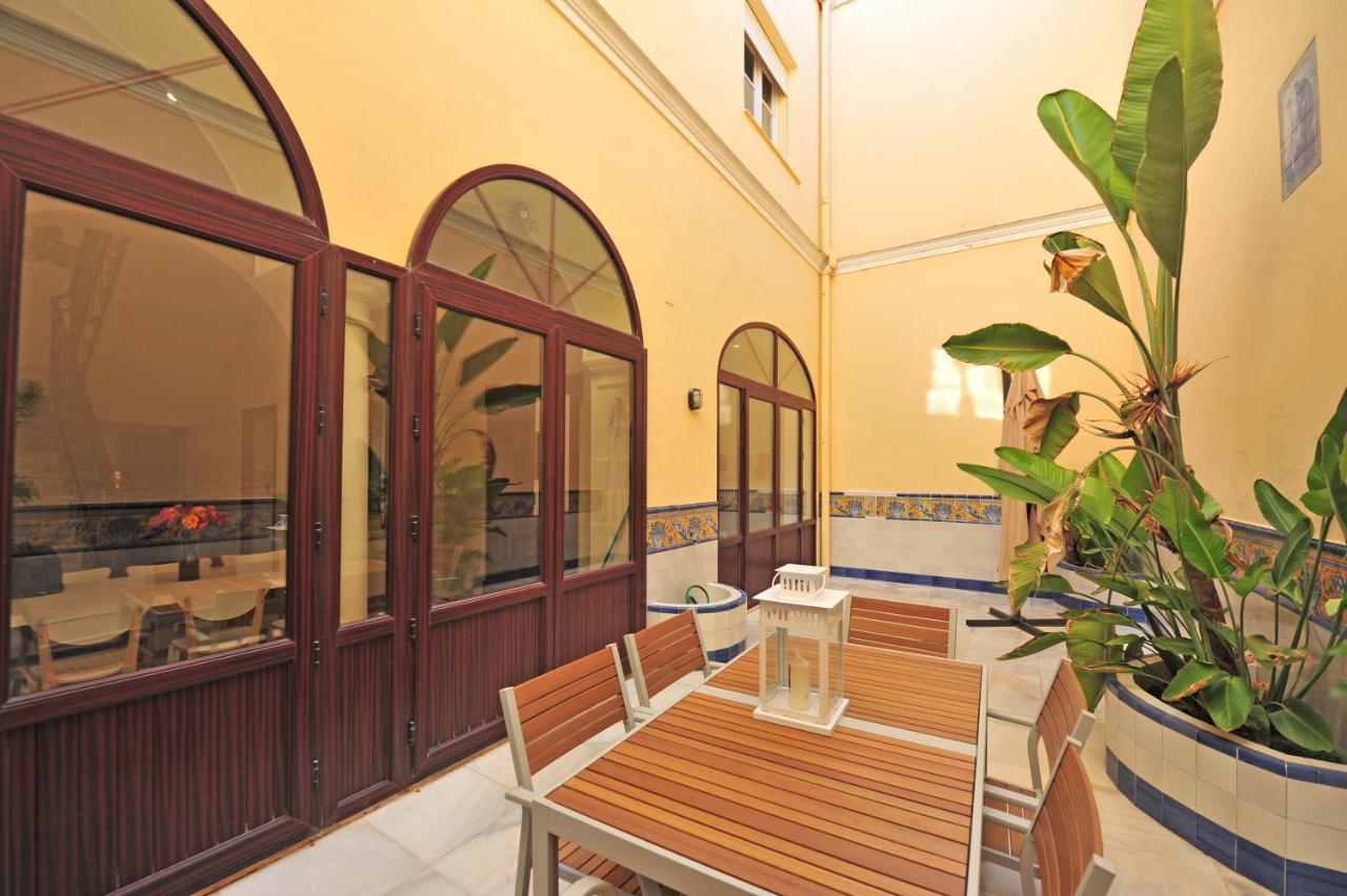 Palacio Centro Terraza 8 Dormitorios Jerez de la Frontera Bagian luar foto